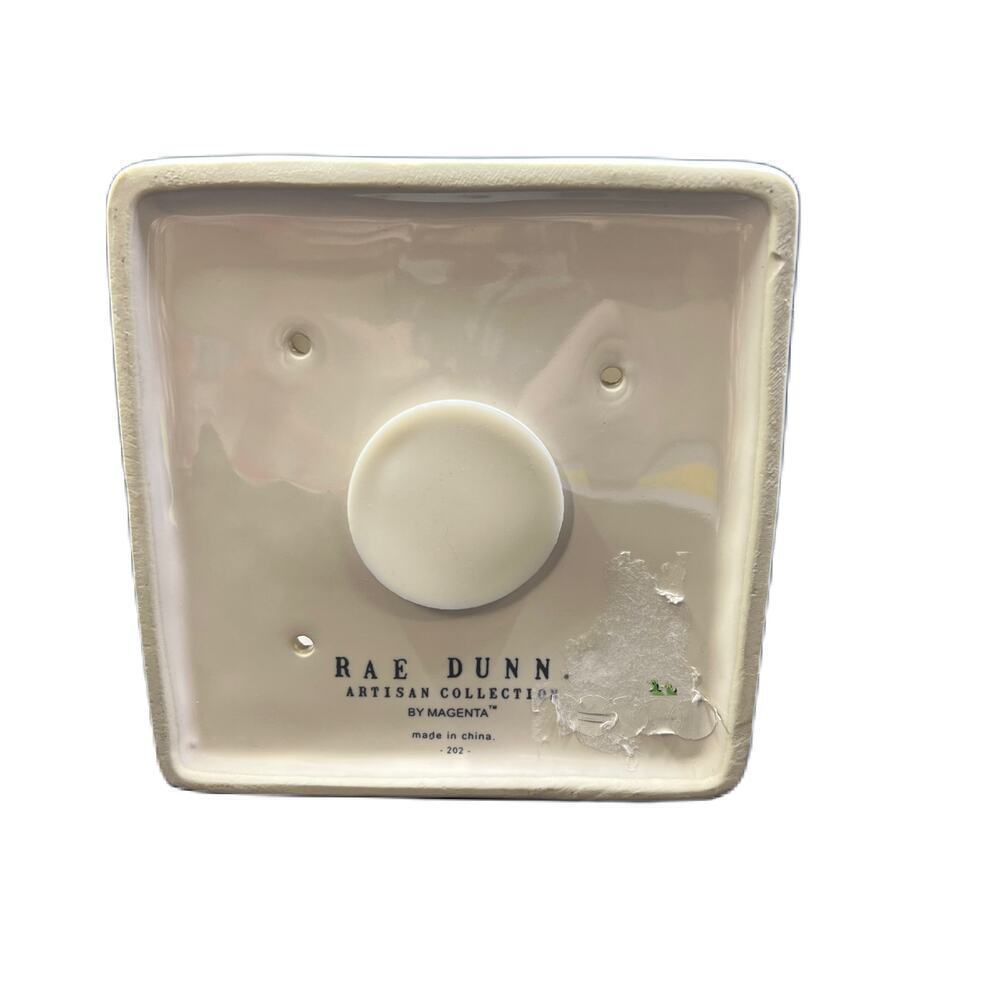 Rae Dunn Baby Bird Birdhouse Blue Bow - Picture 5 of 5